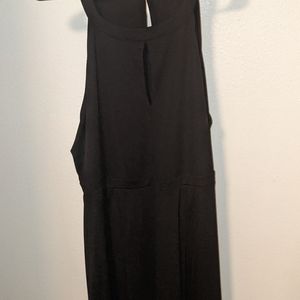 (1) Black armless cocktail dress